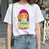 Kawaii Candy Candy Anime Summer Top Tshirt Femen Print T Shirt Grunge Anime Manga T Shirt Top Tees Graphic Aesthetic
