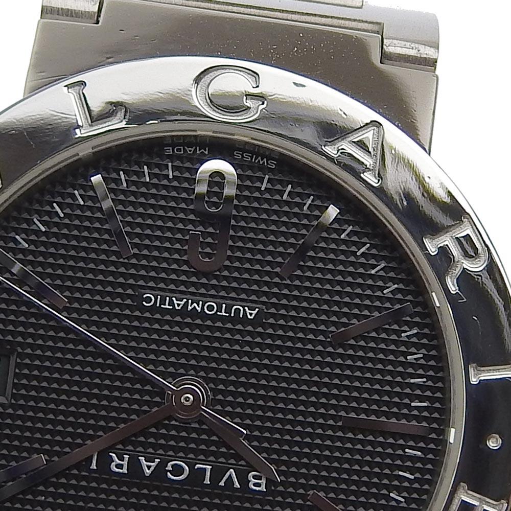 Bvlgari Bvlgari Bvlgari Watches BB33BSS blackDial Stainless Steel Mechanical Automatic Boys Used
