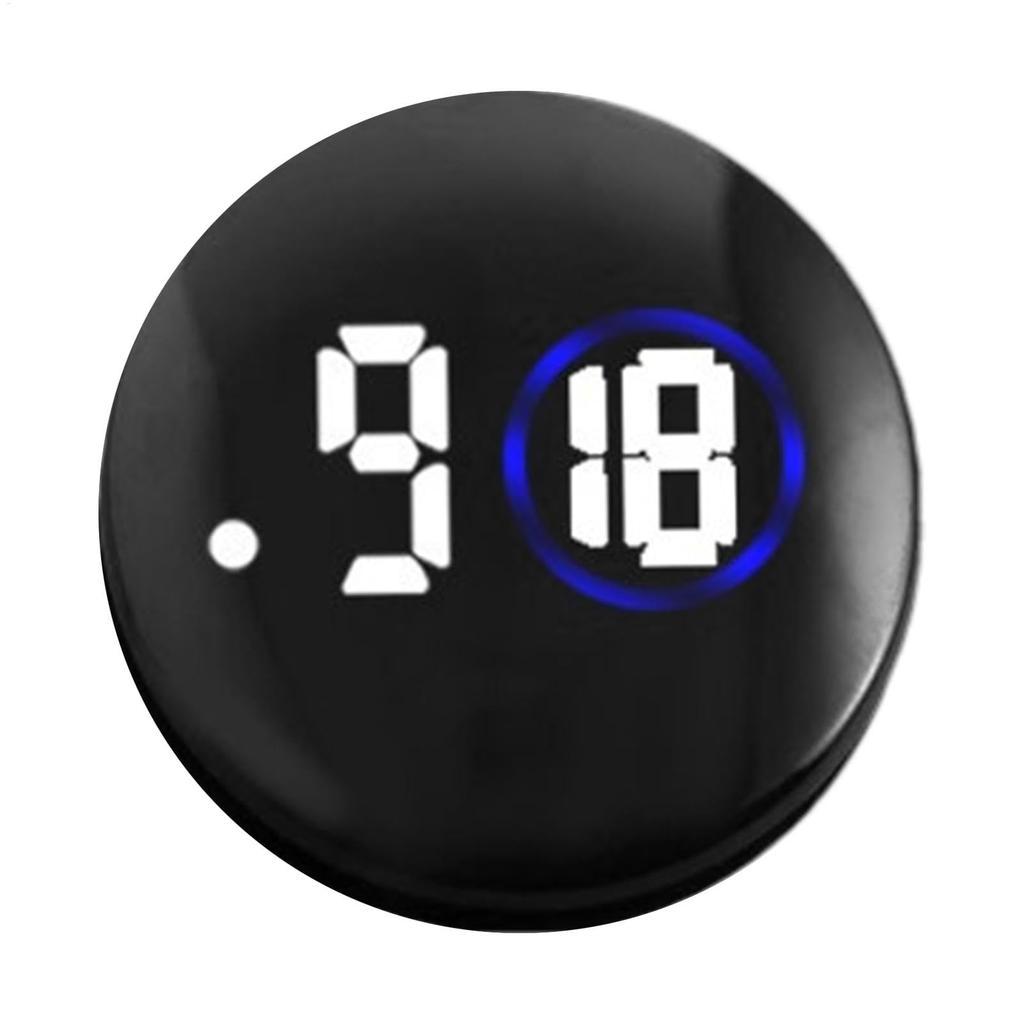 Car Small Clock, Car Dashboard Clock, Luminous Stick-on Clock for