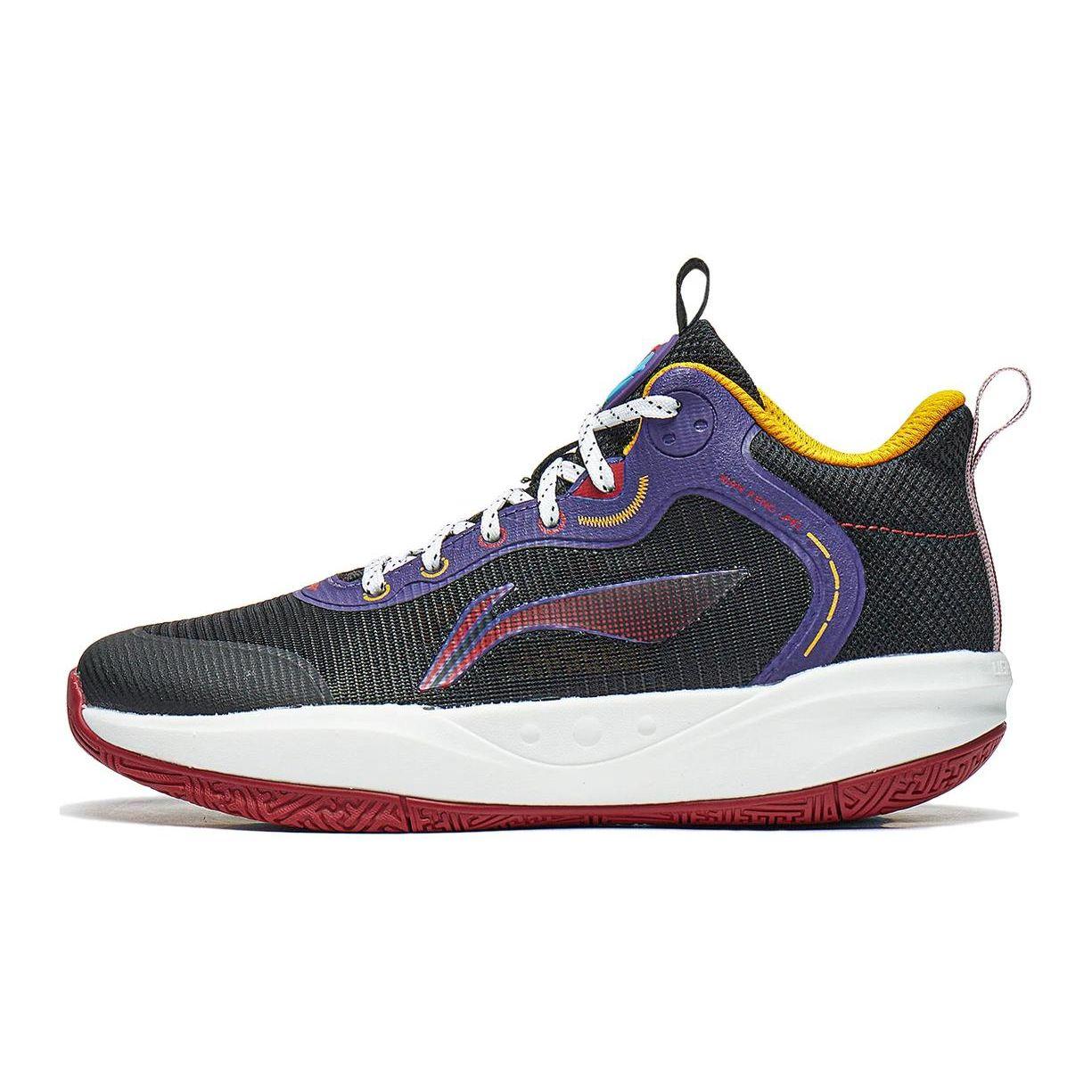 

Li Ning Детские Pioneer Spirit Primary 3.0 Удобная Амортизация Отскок Полувысокие Баскетбольные Кроссовки Детские баскетбольные кроссовки YKBT028-53 32