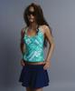 Dillaispul Club Paradiso Tankini Top - Emerald Tide