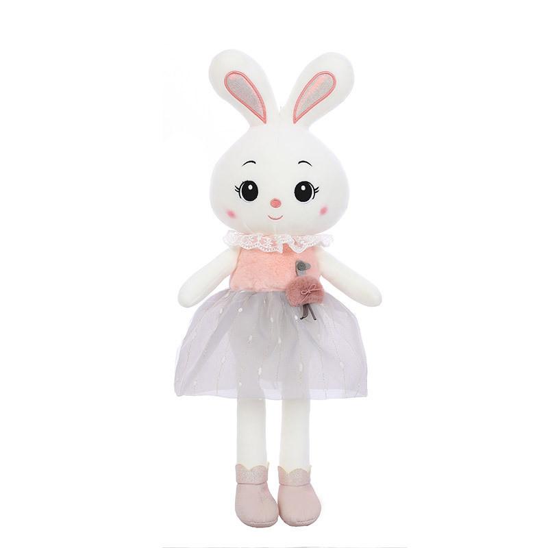 Rabbit Skirt Plush Toys Stuffed Dolls Sofa Room Decoration Kids Girl Gifts