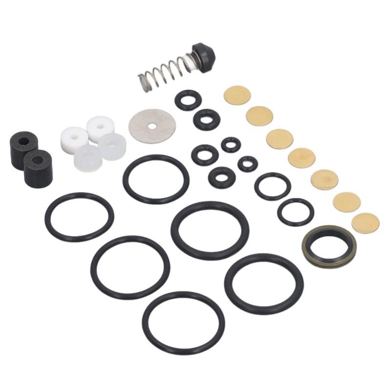 12V PCP Air Compressor Replacement Parts 30mpa Metal PVC Sealing Ring Piston Ring Set For High Pressure Pump