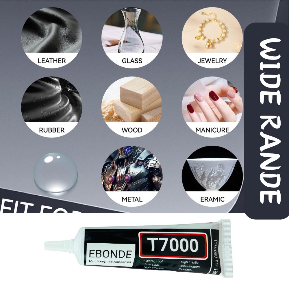 15/50/110mL B7000 Glue T7000 Adhesive Epoxy Resin Repair Cell Phone Touch Screen Liquid Glue Jewelry Craft Adhesive Glue