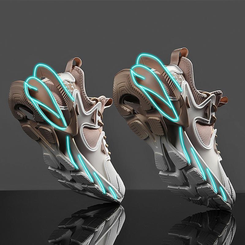 Sportovní tenisky Pro muže Prodyšné běžecké boty Pánské Tenisky na platformě Boty Muži Street Styl Vycházkové tenisky Punk