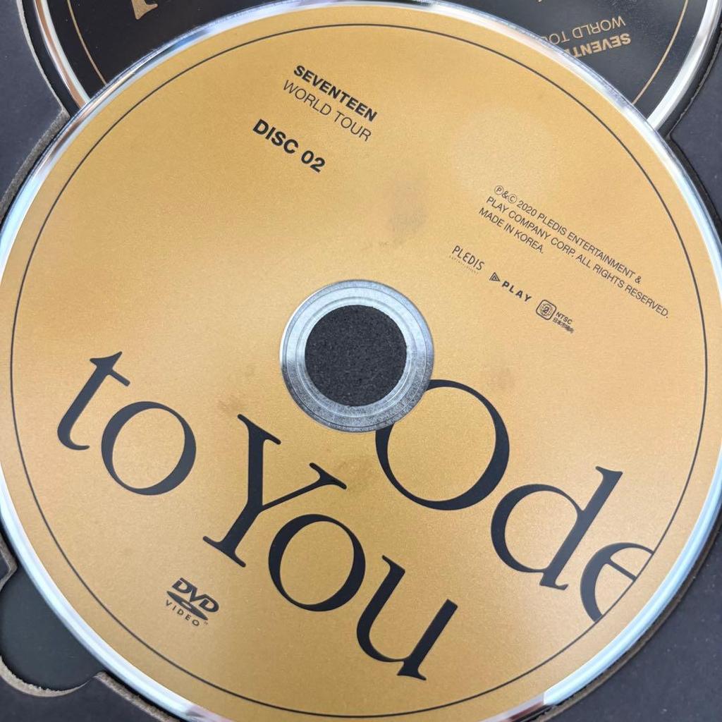 [USED] SEVENTEEN Ode To You DVD