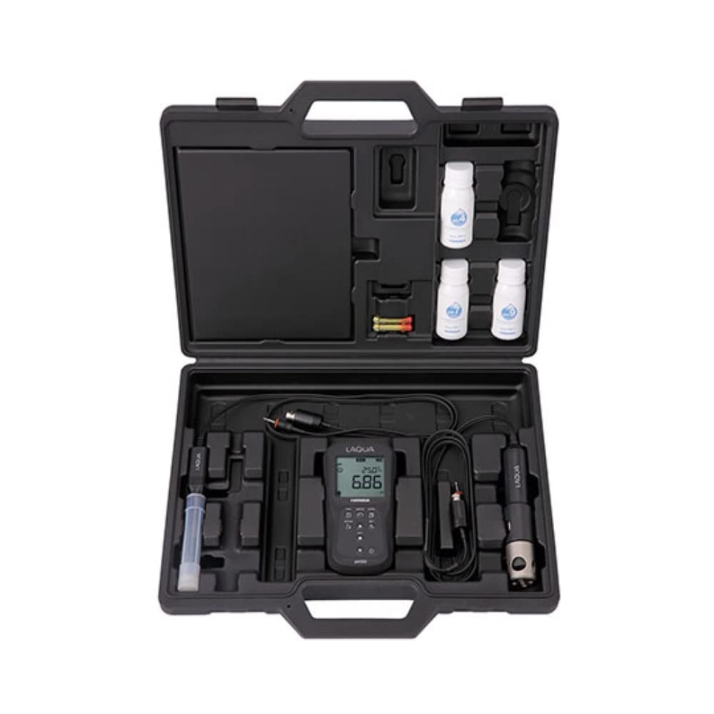 

HORIBA Oxygen portable water quality meter LAQUA [Portable/Handy pH/Dissolved Set] Field-type D-210PD-S