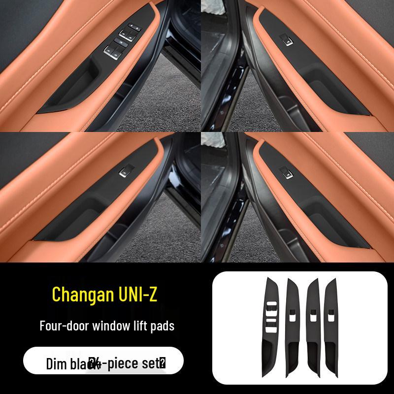 Changan UNIZ Silicone Interior Protectors: Door Handle, Window Lift Button, Gear Shift & Console Pads