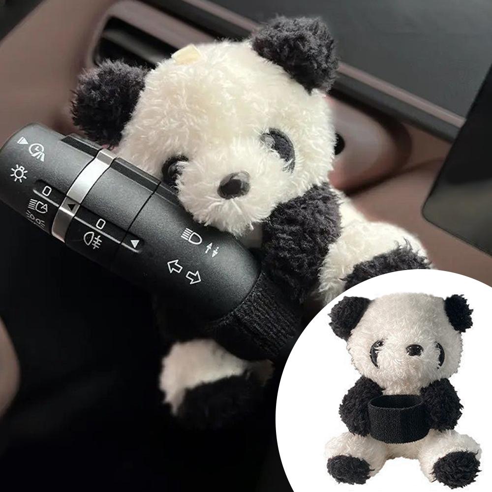 

Милые плюшевые украшения в виде панды для дворников, переключателей указателей поворота автомобиля, кукольные банты, украшения для салона автомобиля, аксессуары для автомобильных шестеренок