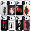 Japanese Bushido Samurai Mobile Phone Case for IPhone 17 AIR 16pro Max 15 14 13 12 11 Bumper Cover