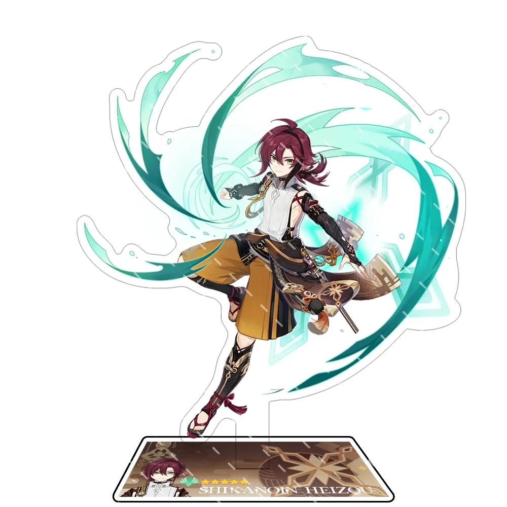Anime Figure Impact Wanderer Nahida Cyno Yelan Acrylic Stand Model Plate Desk Decor Standing Sign Fans Gift