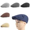 Knitted Golf Hats Vintage Beret Simple Men's Flat Cap  Outdoor