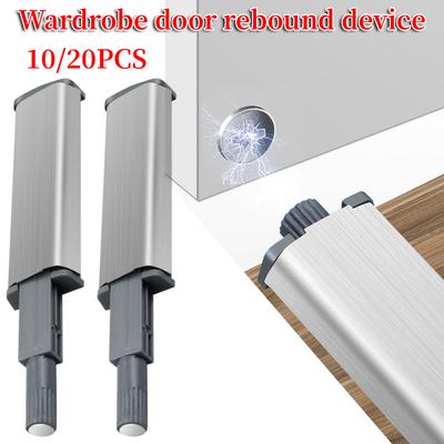10/20Pcs Hardware Soft Close Damper Touch Damper Buffer Stainless Steel Damper Buffer Soft Quiet Close Closer for Cabinet Doors