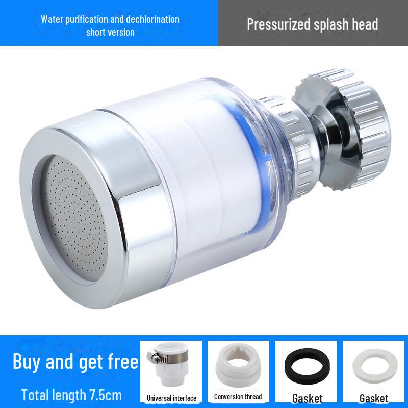 

Универсальный удлинитель для крана 360° с очисткой воды и фильтром от брызг