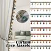 1 Meter Curtain Lace Tassel Pom Pom Ball Fringe Upholstery Ribbon Trim For Diy Sewing Sofa Tablecloth Curtain Decor Accessories
