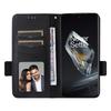 OnePlus 12 5G Leather Case with Card Holder, Stand, Lanyard, and Protective Shell.