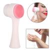 Fashion Soft Double Sides Facial Deep Cleansing Brush Face Skin Care Clean Brush