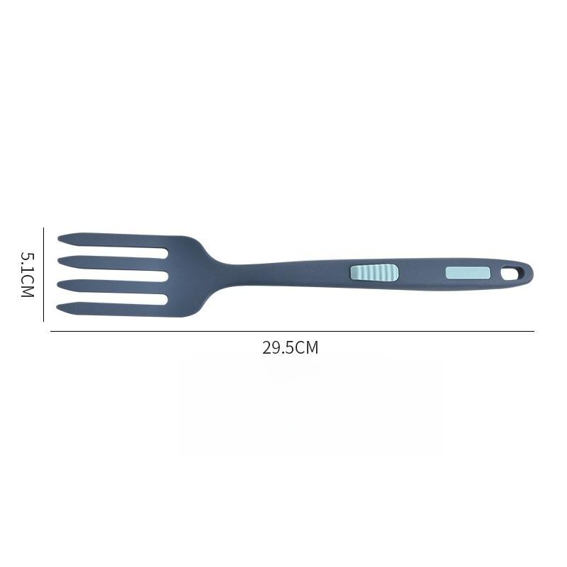 New Silicone Fork Modern Simple Multi Style Multi Functional Silicone Cooking Fork Pasta Fork Silicone Flexible Cooking Utensils