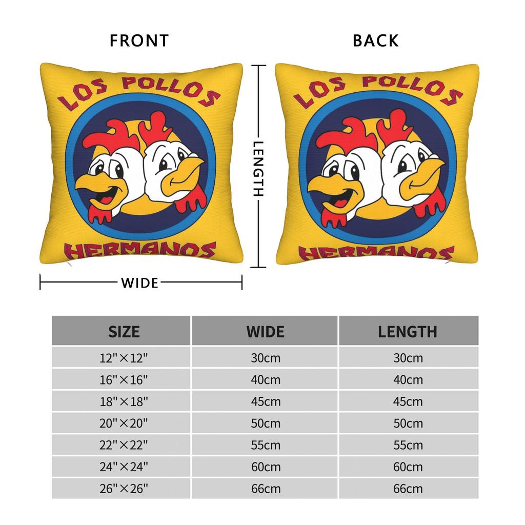 Kissenbezug Los Pollos Hermanos Lustiger Kissenbezug für Sofa Heimdekoration Kissenbezüge