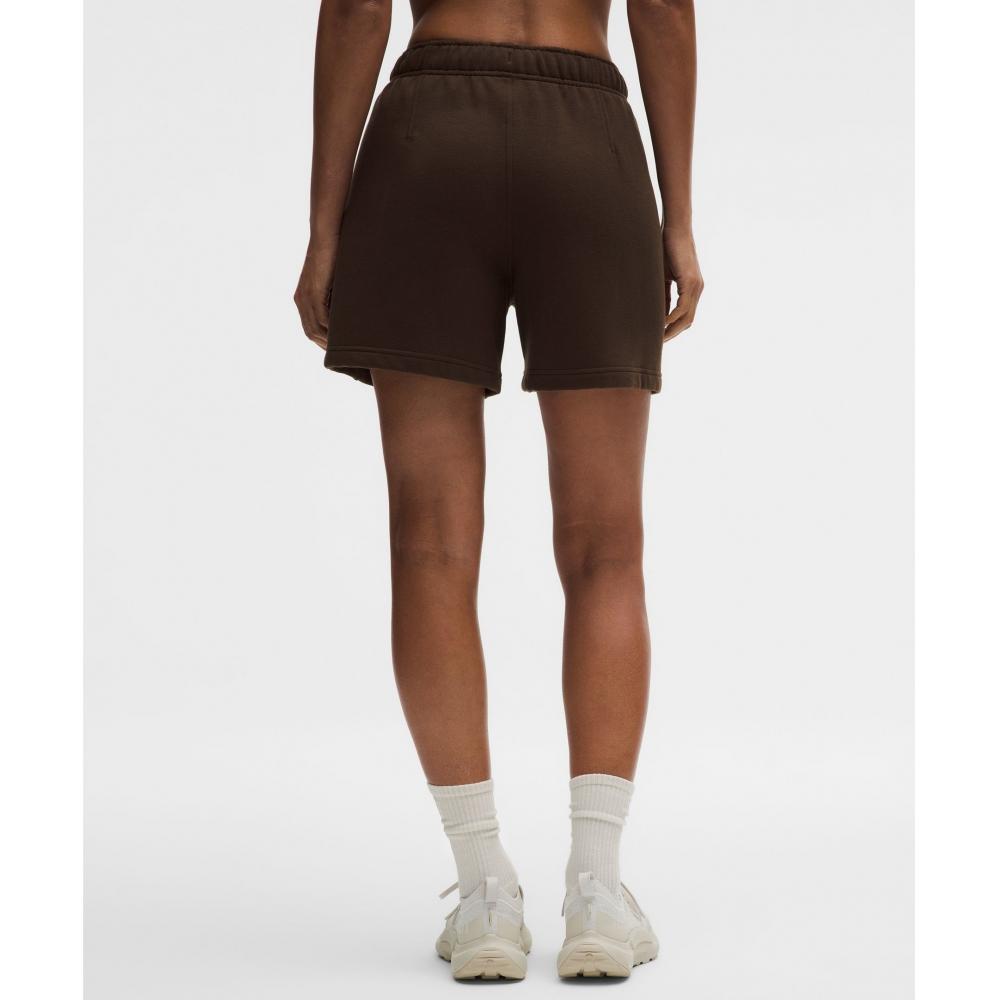 Lululemon Scuba High Rise Short 5  Walnut Crunch