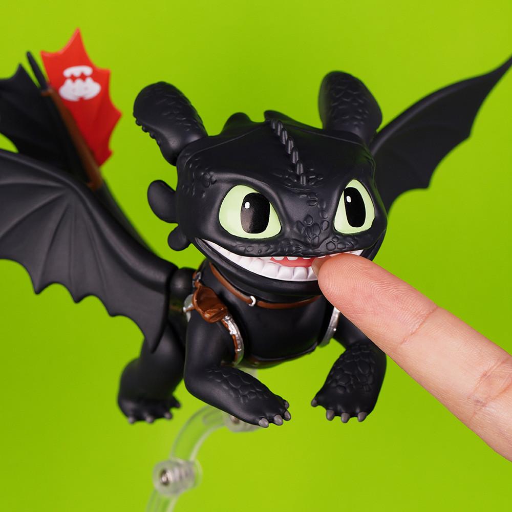 Cómo Entrenar a Tu Dragón Chimuelo Modelo de Plástico con Articulaciones Móviles para Niños y Fans