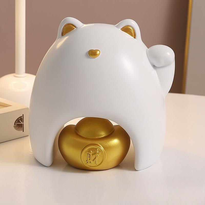 Creative New Year's Wealth Home Ornaments Mascot Living Room Entrance Desktop Decoration Housewarming New House Gift Ornaments