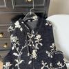 New temperament high-end vest women's small stand-up collar buckle sleeveless top