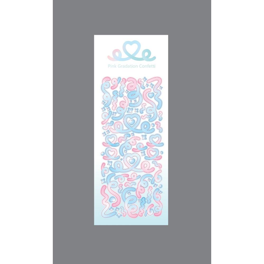 Корейская популярная лента лазерная наклейка постепенное изменение любовь лента наклейка — фото 7