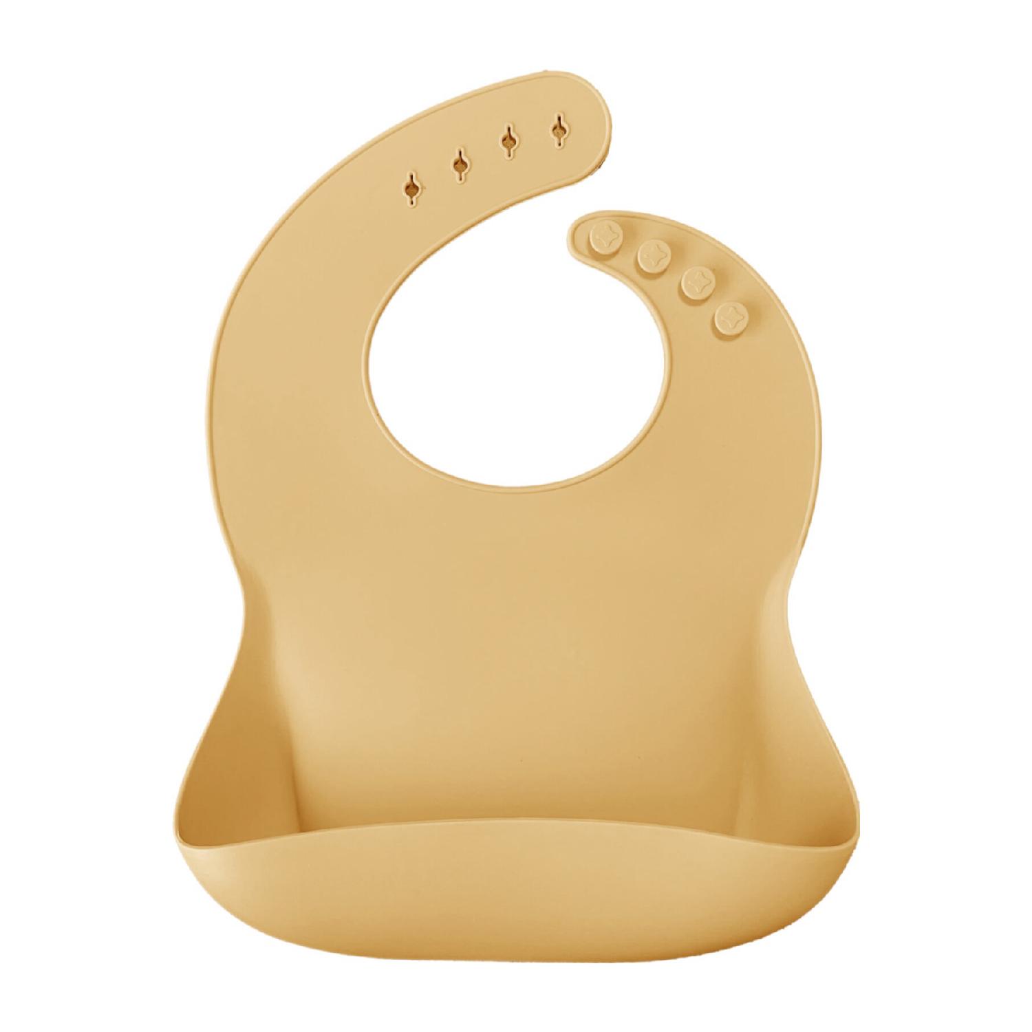 

Базовый силиконовый нагрудник для младенцев Mellow Yellow Tek Ebat