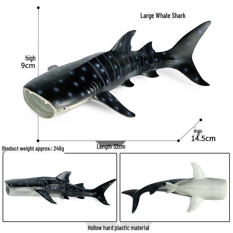 Cognitive Marine Life Educational Whale Shark Model Toy Ornament