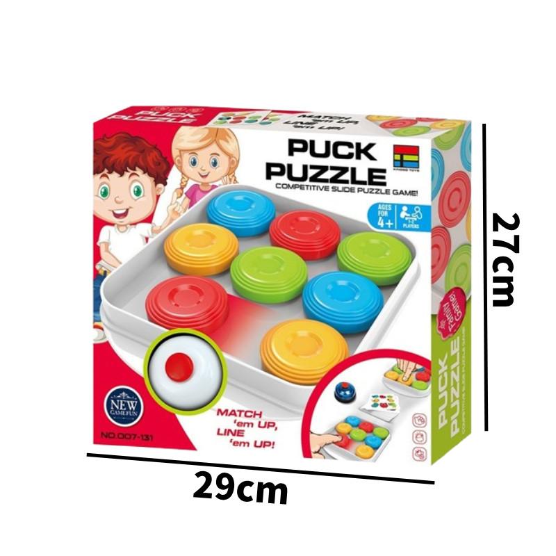 Puzzle Puck Intelligent Plastic Toy Multiplayer Interactive Board Gift Game