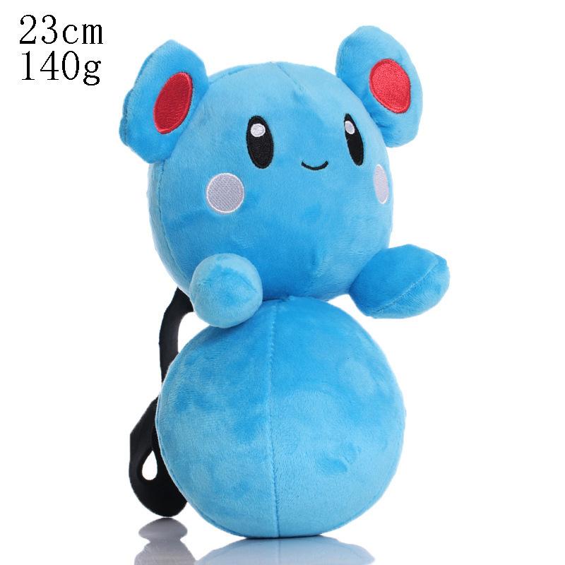 Pikachu Plush Sleeping Sylveon Plush Sprigatito Pawmi Stuffed Doll Lapras Cyndaquil Gengar Peluche Toys Hobbies Kid Gift