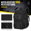 Fish Tackle Lure Organizer Storage Backpack Multi-layer Large-Capacity Design Waterproof Fishing Bag with Rod Holders