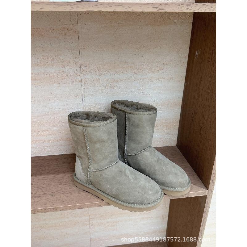 Henan Sangpo snow boots classic sheepskin fur integrated warm versatile