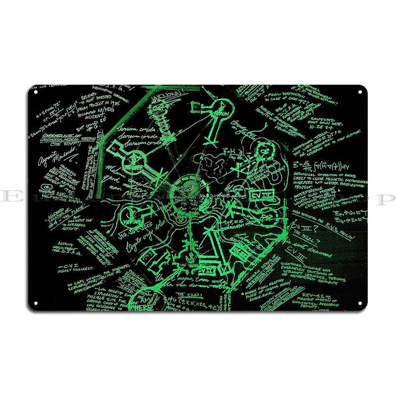 

Dharma Stations Blast Door Map Lost Tv Show Metal Plaque Poster Wall Mural Wall Plaque Garage Garage Designing Tin Sign Poster 20x30cm（7.8x11.8inch）