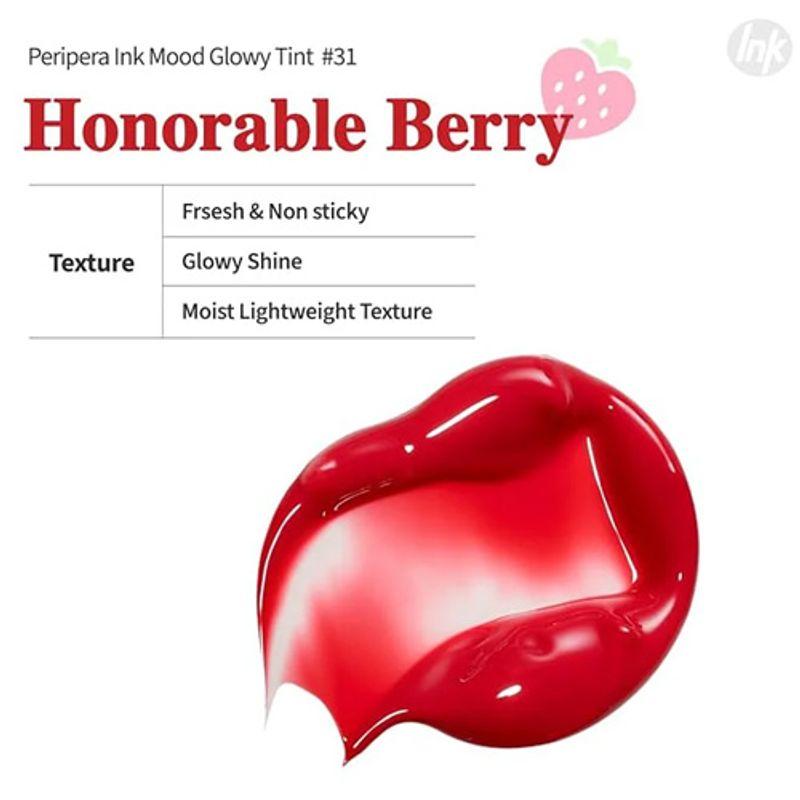 Peripera *Soft Berry* Ink Mood Glowy Tint (3 Colors)