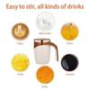 Rechargeable Electric Automatic Stirring Magnetic Mug 380ml Stainless Steel Mixer Coffee Milk Mixing Cup Perfect For Home Office