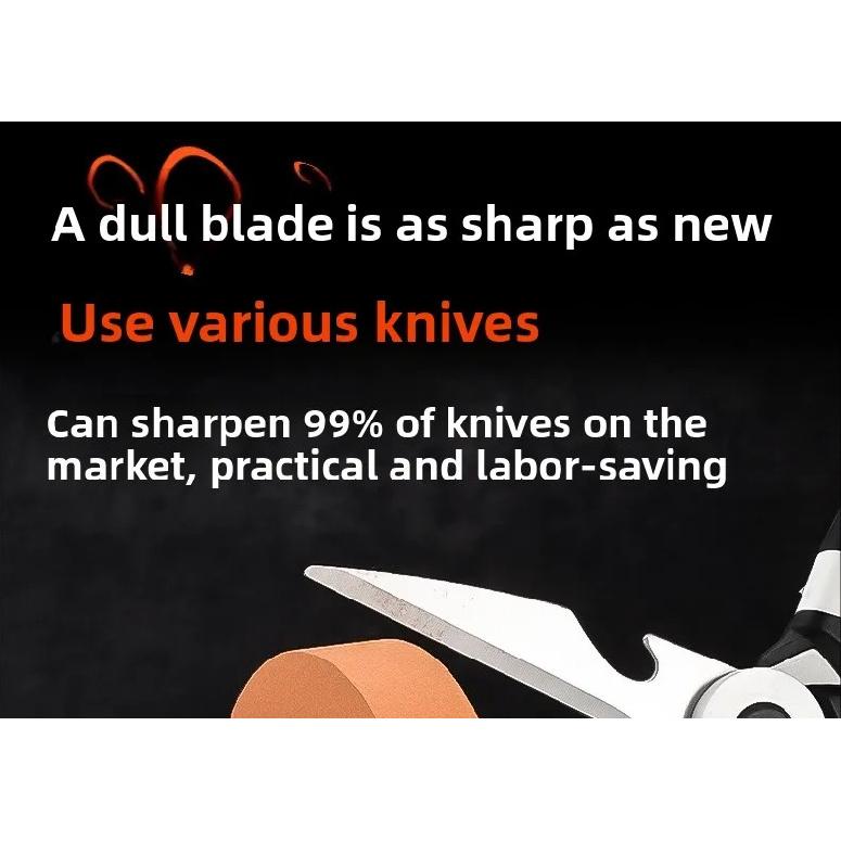 Miniature Desktop Double Grinding Head Grinder, Household Electric Knife Sharpener, Thickness Polishing and Grinding Artifact