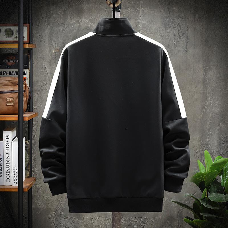 Sweater Men 'S Lapel Cardigan Korean Style Casual Sportswear Loose Jacket