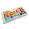 180/60 color metallic watercolor paint set, portable and lightweight, high solid pigment, starry sky tones, suitable for artists