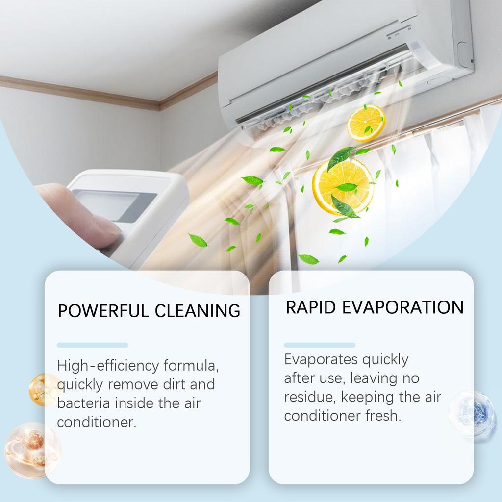 Conditioner Cleaner Special Decontamination Cleaner For Household Conditioner Interior Unit Foam Cleaner 100ml