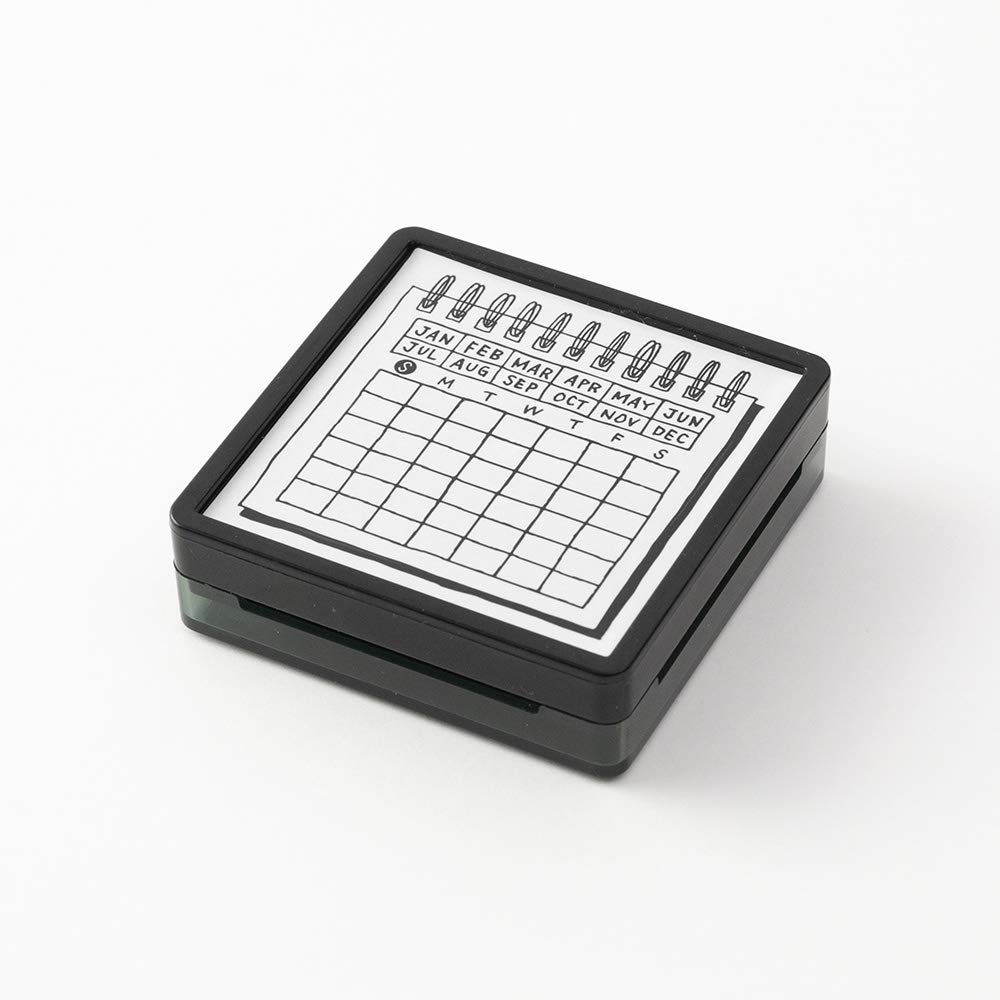 DESIGNPHIL MIDORI Calendar 35399006 Stamp, Pattern,