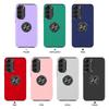 Hidden God Ring Suitable for Samsung S24FE mobile phone case S25edge bracket ultra anti-drop A36 protective case