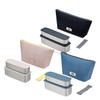 Thermos Lunch Box Yellow Pink  Gray Navy  Gray Black 635ml  815ml 1 Pc