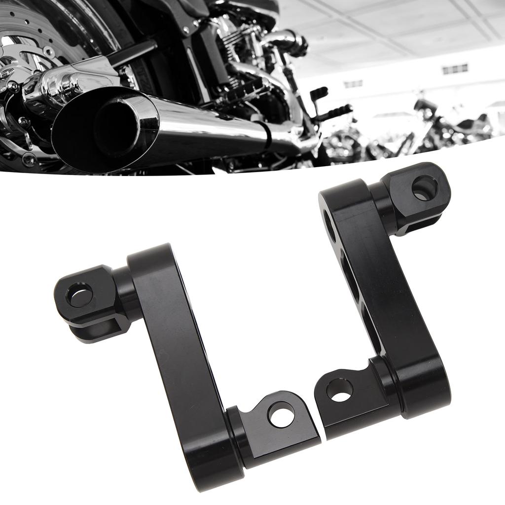 Motorcycle Foot Peg Highway Bracket 360 degrees Rugged Foot Peg Extension Bracket