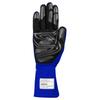 Sparco Racing Electric Size FIA Certified LAND+ Gloves, Blue, 8, 8856-2018-DC.409.24-G