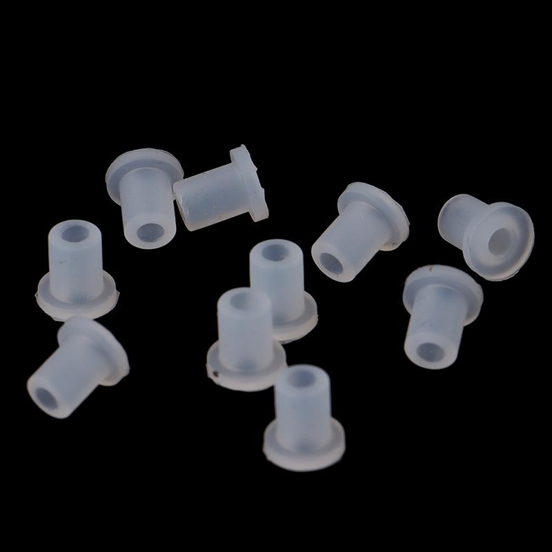 10Pcs Ciss Diy Acessories Sealing Stopper White Silicon Rubber Plug