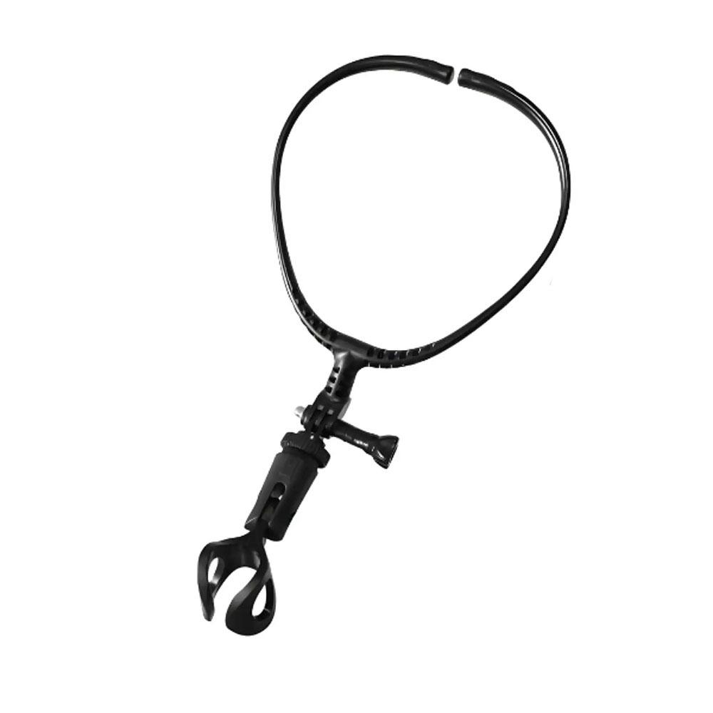 Stable Neck Microphone Holder Easy Setup Microphone Bracket Hands-Free Hanging Mic Stand  Classroom