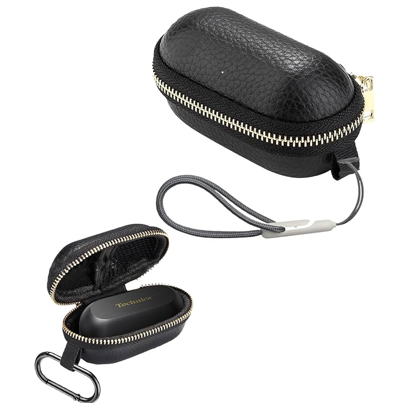 

[BARDATS]For Technics EAH-AZ100 Dedicated storage case wireless earphones protective cover EVA material Full protection Fall prevention Scratch