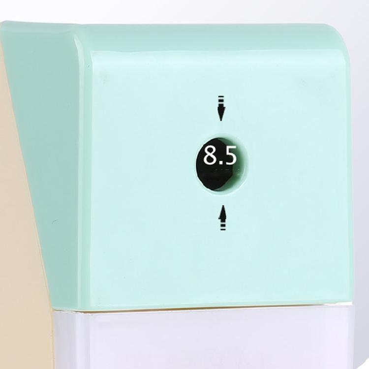 Classroom Manual Pencil Sharpener with Shavings Container, Auto Feeding In Adjustable Thickness Sharpener for Student
